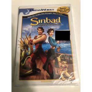 Sinbad: Legend of the Seven Seas (DVD, Widescreen) Dreamworks Sealed Brand New